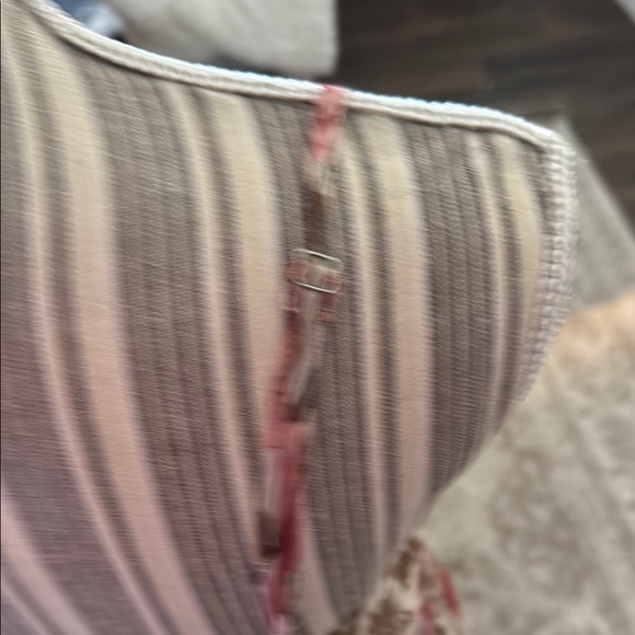 Storia Pink and Red Pleated Maxi Sundress - Picture 5 of 5